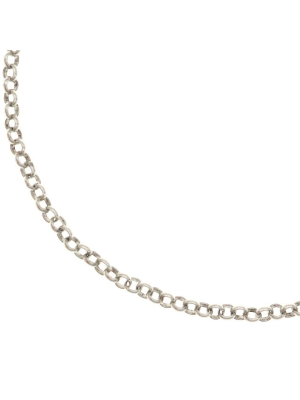 Chrome Hearts Neckchain Roll Chain Necklace Silver